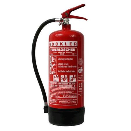 6 L Fettbrand Dauerdruck-Feuerlöscher