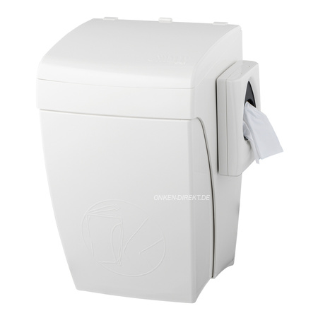 Abfallbehälter mit Knie-Bedienung - Hygienebeutel