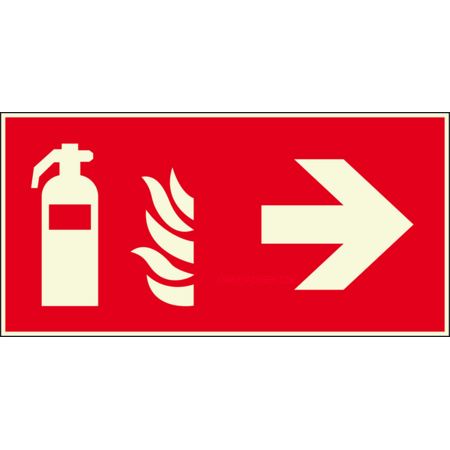 Brandschutzzeichen nach ISO 7010 F001