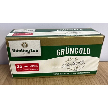 BÜNTING Grüngold Ostfriesen-Tee - Tassenbeutel