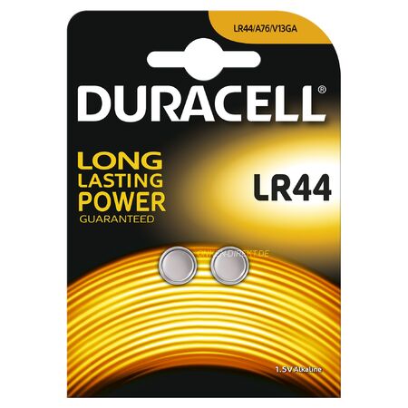 Duracell Knopfzelle Lithium - LR 44