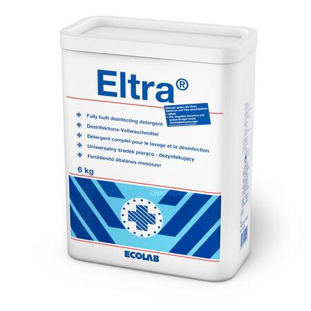 Ecolab ELTRA Desinfektionsvollwaschmittel bei 60°C