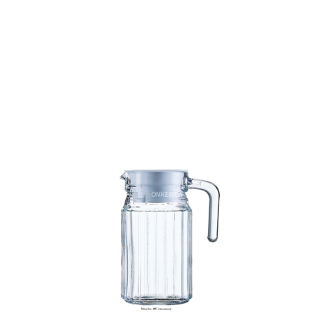 Glas-Karaffe, 0,5lt., 50cl, Quadro