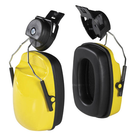 Helm-Bügelgehörschutz (Kapseln), gelb