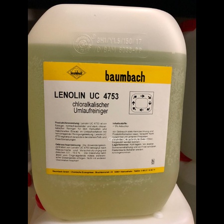 Lenolin UC4753, Chloralkalischer Umlaufreiniger