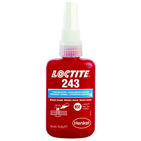 Loctite 243, Schraubensicherung mittelfest , 10ml
