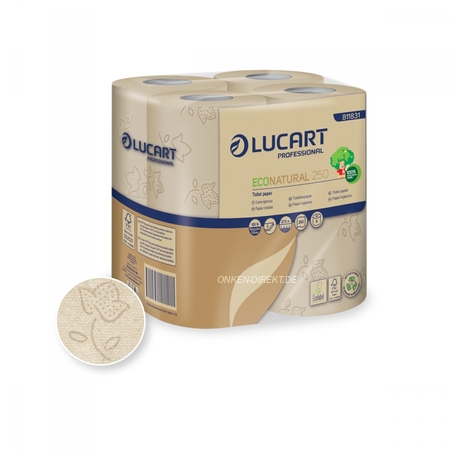 Lucart Toilettenpapier EcoNatural250
