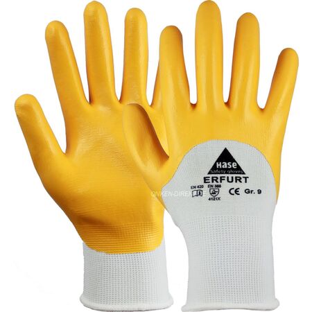 Nitril-Handschuh gelb 