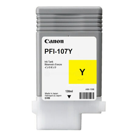 Original Canon Tintenpatrone gelb PFI-107Y