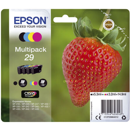 Original Epson Tintenpatrone MultiPack Bk,C,M,Y 