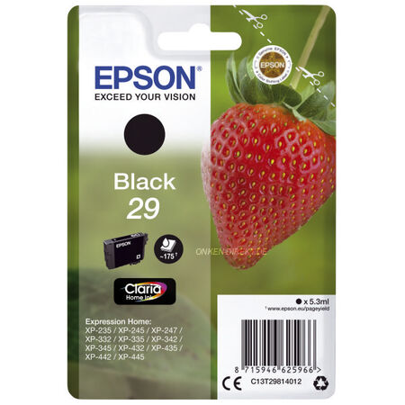 Original Epson Tintenpatrone schwarz