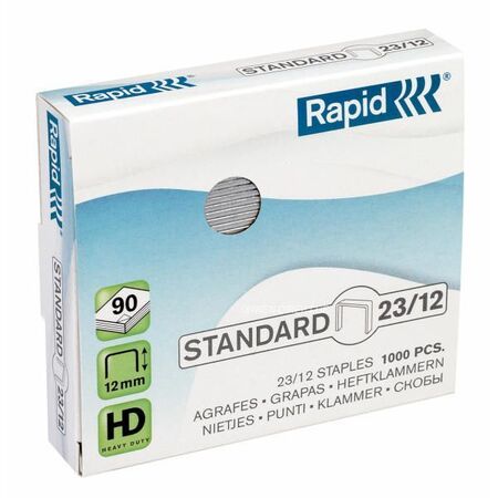 Rapid Heftklammern 23/12mm Standard