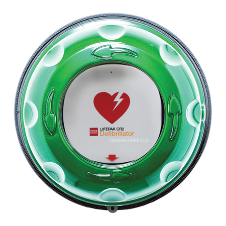 Rotaid Solid Plus Head AED Wandschrank, grün