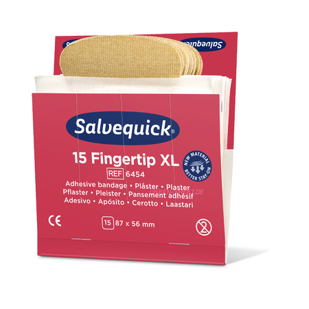 Salvequick 6454 Extra große Fingerspitzen-Pflaster