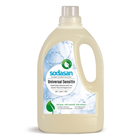 Sodasan Universal Waschmittel Sensitive, 1500 ml