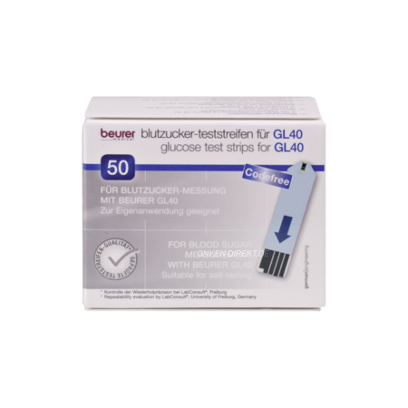 Teststreifen für Beurer GL 40 mg/dl