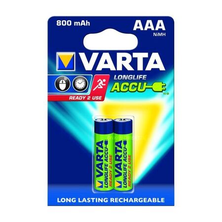 Varta Longlife Akkus - Micro/AAA, 1,2 V
