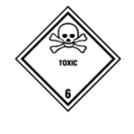 Verpackungskennzeichen Klasse 6.1 Toxic