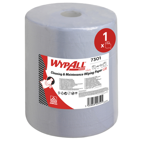WypAll® L20 Papierwischtuchrolle 7301